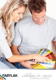 Cores tintas plastico interior e exterior